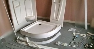 Установка душевой кабины Шарыпово, цена от 2987 руб.